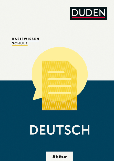 Basiswissen Schule – Deutsch Abitur - Detlef Langermann
