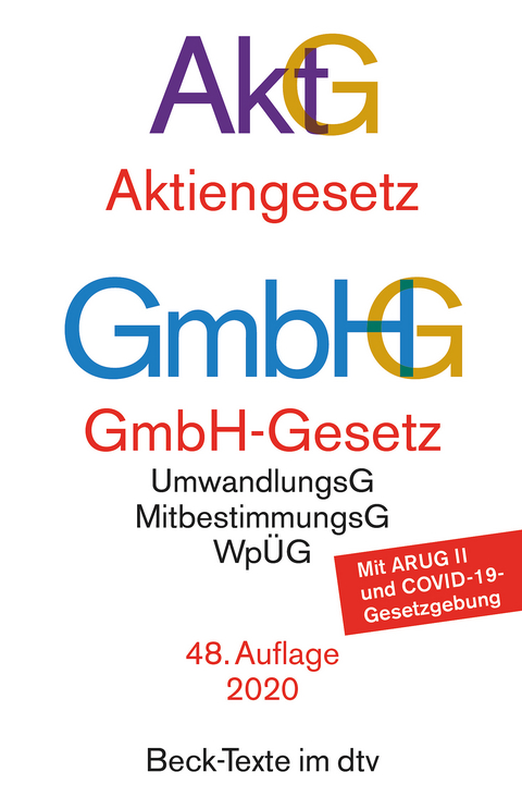 Aktiengesetz, GmbH-Gesetz