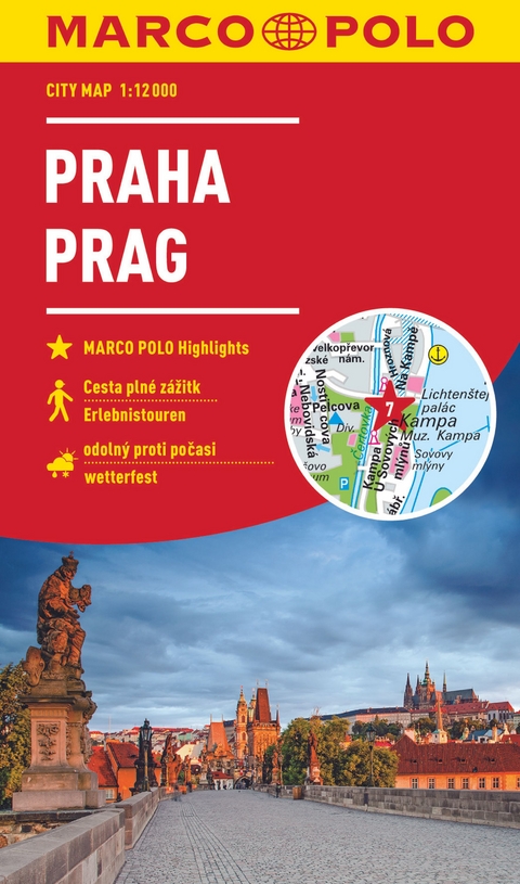 MARCO POLO Cityplan Prag 1:12.000