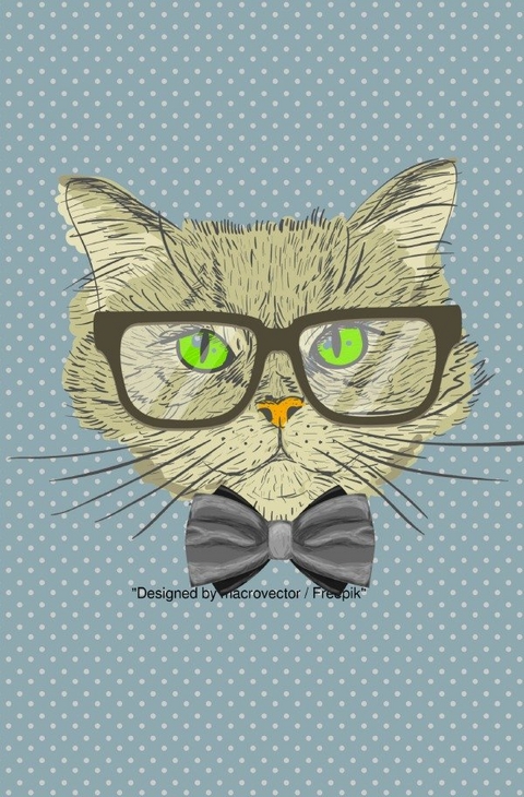 Notizbücher / Süßes Katzen Notizbuch Businessplaner Geschenkidee für Mann Frau und Kind - Notizbuch Health
