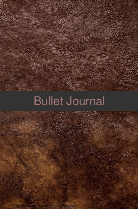 Notizbuch spiral kariert / Bullet Journal in edler Lederoptik 60 Seiten kariert Ringbuch Businessplaner Geschenke - Notizbuch Health
