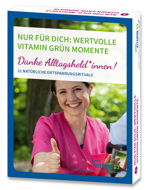 Nur für Dich: Wertvolle Vitamin grün Momente, Karten - Melanie H. Adamek