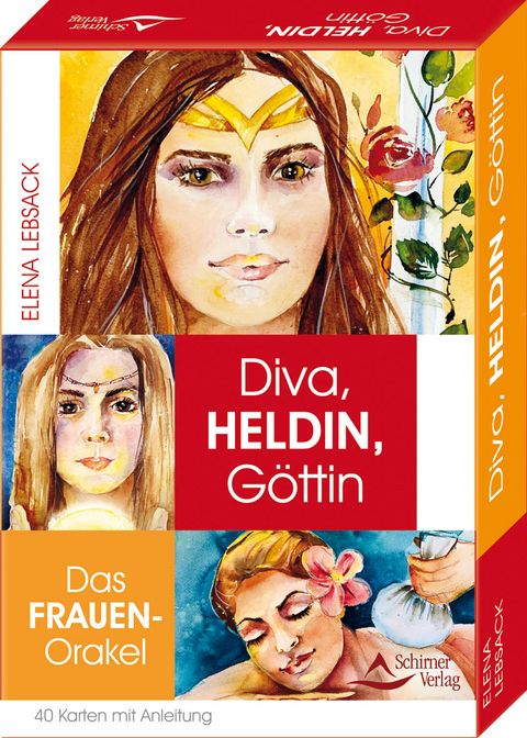 Diva, Heldin, Göttin- Das Frauen-Orakel Kartenset - Elena Lebsack