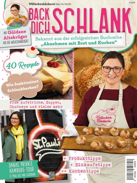 Wölkchenbäckerei - BACK DICH SCHLANK - Güldane Altekrüger, Oliver Buss