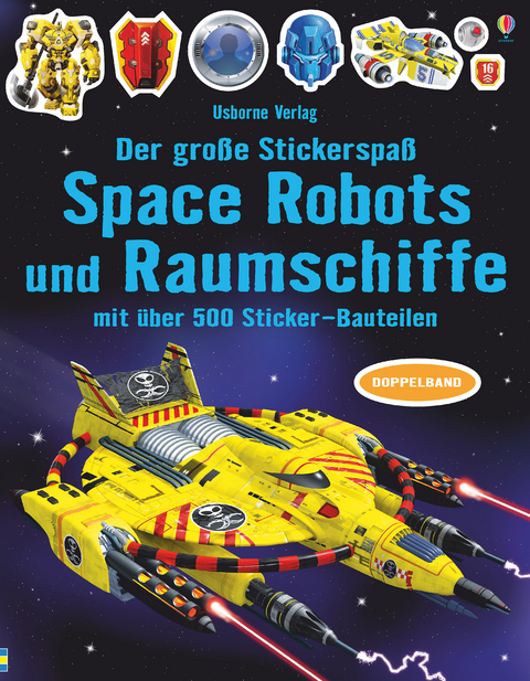 Der große Stickerspaß: Space Robots und Raumschiffe - Simon Tudhope