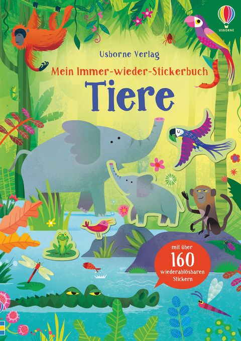 Mein Immer-wieder-Stickerbuch: Tiere - Kristie Pickersgill
