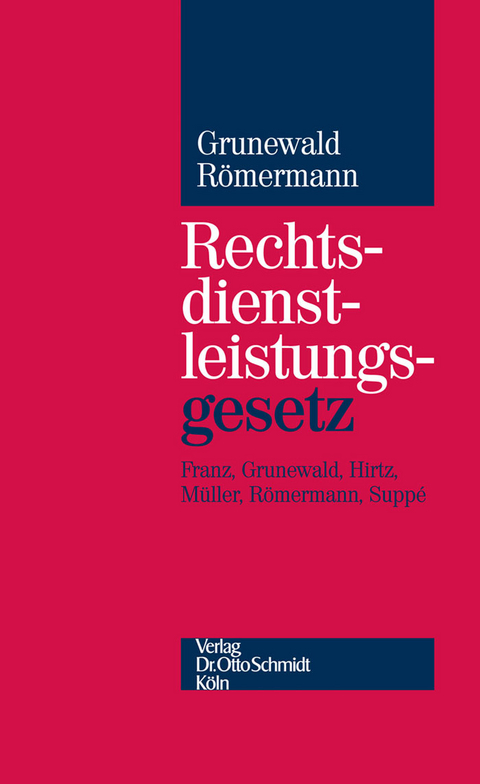 Rechtsdienstleistungsgesetz - 