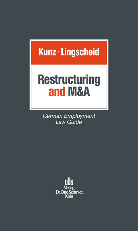 Restructuring and M&A -  Moritz Kunz,  Anja Lingscheid