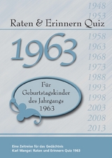 Raten und Erinnern Quiz 1963 - Karl Mangei