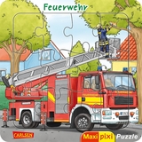 Maxi Pixi: Maxi-Pixi-Puzzle: Feuerwehr - Niklas Böwer