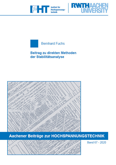 Beitrag zu direkten Methoden der Stabilitätsanalyse - Bernhard Fuchs