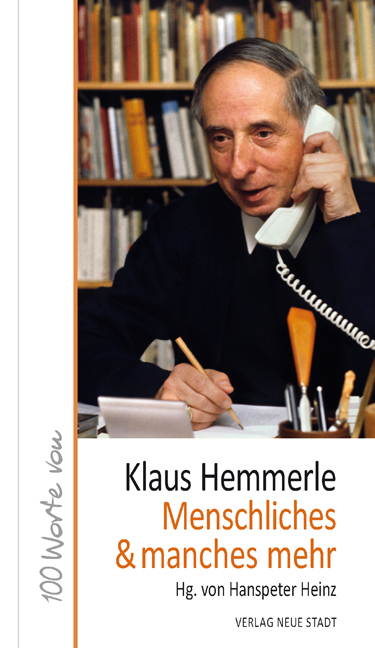 Menschliches & manches mehr - Klaus Hemmerle