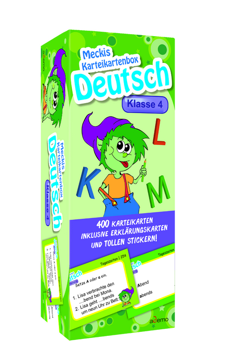 Karteibox Deutsch Klasse 4