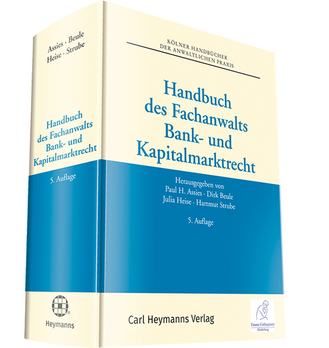 Handbuch des Fachanwalts Bank- und Kapitalmarktrecht - 