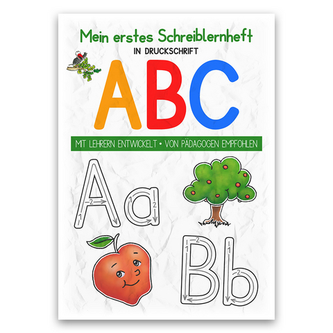 Mein buntes Kinder-ABC in Druckschrift - Helga Momm