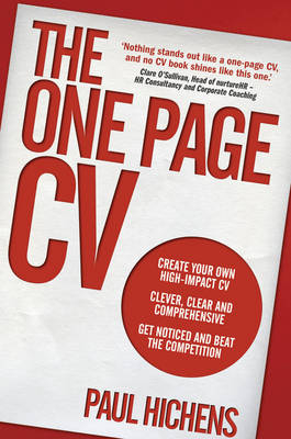 One Page CV, The -  Paul Hichens