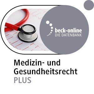 beck-online. Medizin- und Gesundheitsrecht PLUS - 