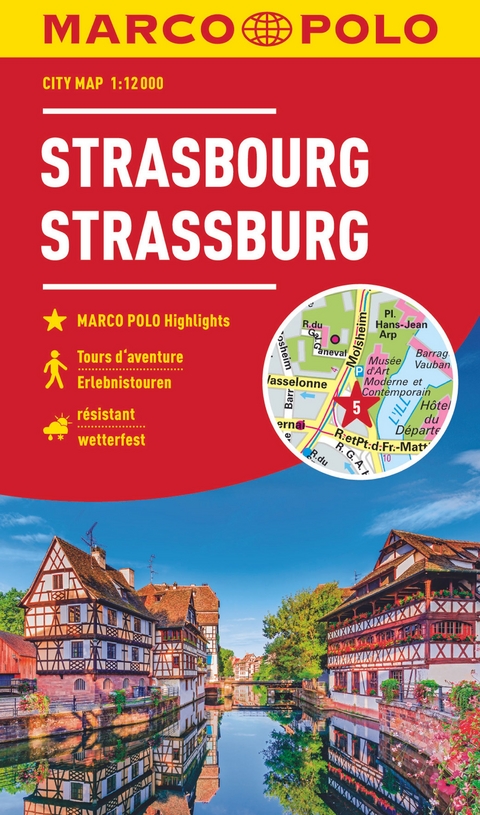 MARCO POLO Cityplan Straßburg 1:12.000