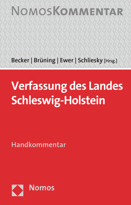 Verfassung des Landes Schleswig-Holstein - 