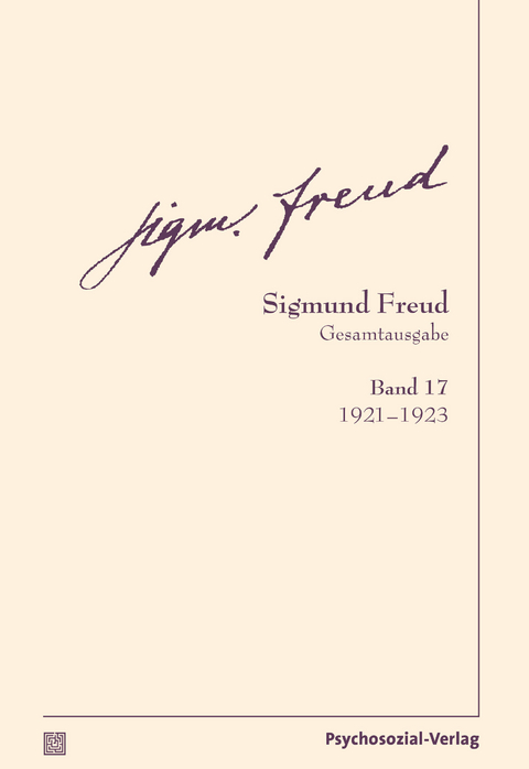 Gesamtausgabe (SFG), Band 17 - Sigmund Freud