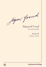 Gesamtausgabe (SFG), Band 18 - Sigmund Freud