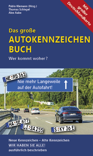 11/10er-Pack - Das große Autokennzeichen Buch - Thomas Schlegel, Pablo Klemann, Alex Aabe