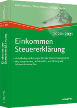 Einkommensteuererklärung 2020/2021 - Dittmann, Willi; Haderer, Dieter; Happe, Rüdiger