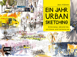 Ein Jahr Urban Sketching - Hübner, Jens