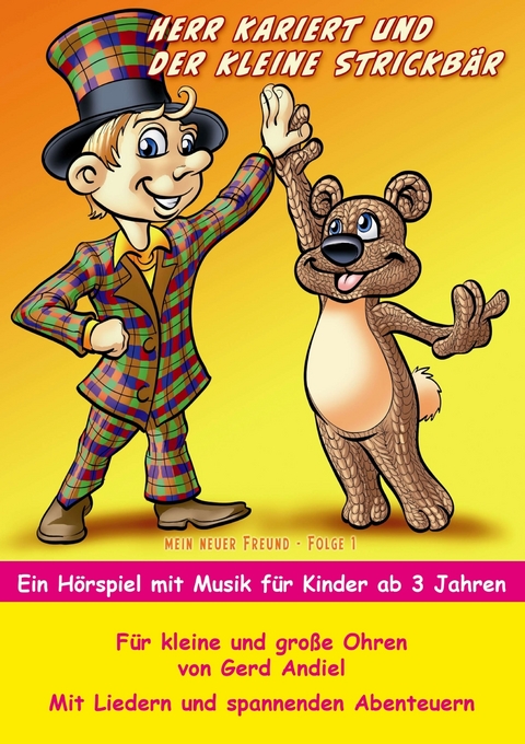 Herr Kariert und der kleine Strickbär - Gerd Andiel