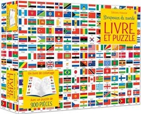 Drapeaux du monde : livre et puzzle - Rosamund Smith