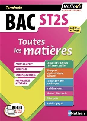 Bac ST2S, terminale : toutes les matières