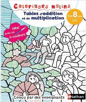 Tables d'addition et de multiplication : dès 8 ans, CE2 - Claudine Aubrun