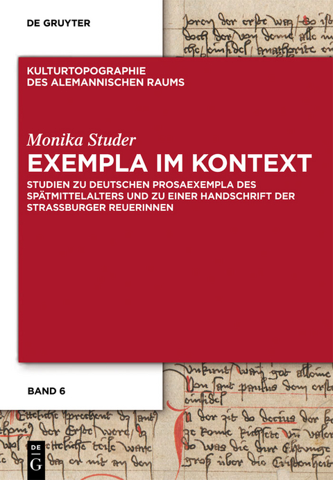 Exempla im Kontext -  Monika Studer