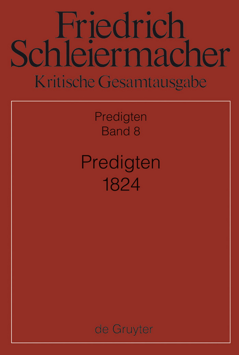 Predigten 1824 - 