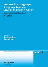 Amazonian Languages / Language Isolates I: Aikanã to Kandozi-Shapra - 