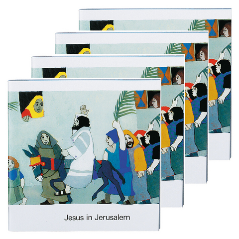 Jesus in Jerusalem (4er-Pack)