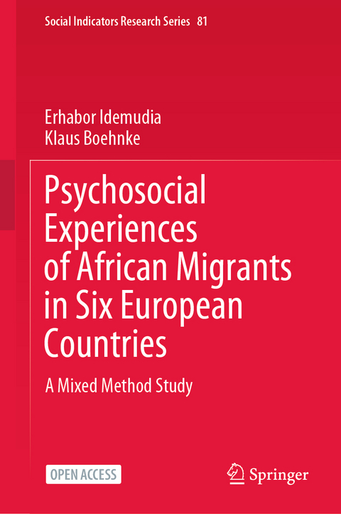 Psychosocial Experiences of African Migrants in Six European Countries - Erhabor Idemudia, Klaus Boehnke