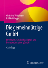 Die gemeinnützige GmbH - Weidmann, Christina; Kohlhepp, Ralf