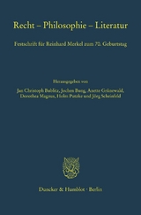 Recht – Philosophie – Literatur. - 