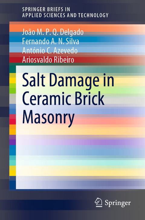 Salt Damage in Ceramic Brick Masonry - João M.P.Q. Delgado, Fernando A.N. Silva, António C. Azevedo, Ariosvaldo Ribeiro