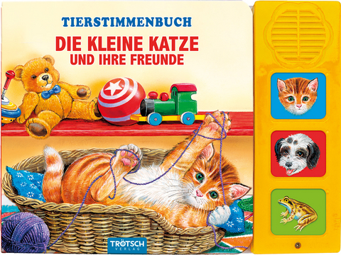 Trötsch Tierstimmenbuch Die kleine Katze und ihre Freunde