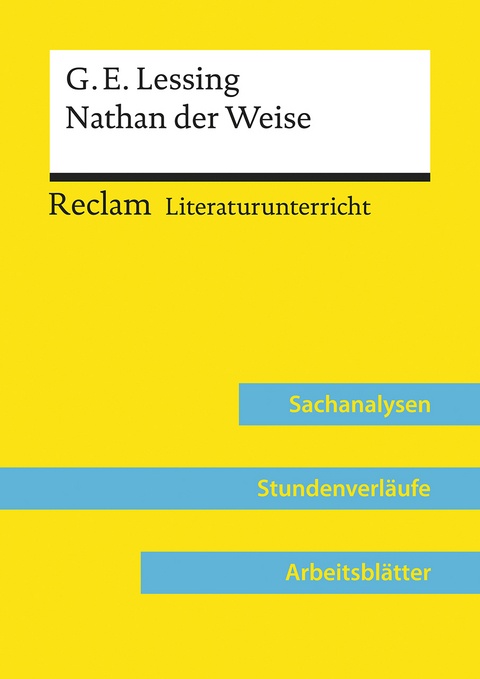 Gotthold Ephraim Lessing: Nathan der Weise (Lehrerband) | Mit Downloadpaket (Unterrichtsmaterialien) - Susanne Brüggemann