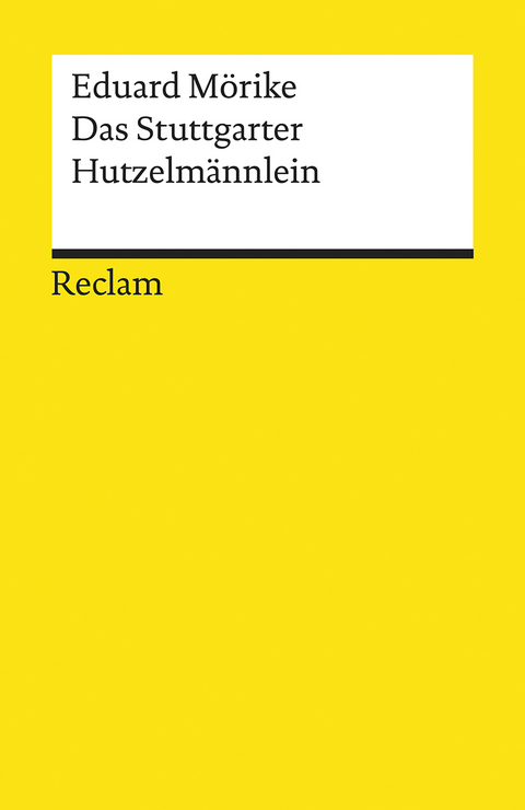 Das Stuttgarter Hutzelmännlein - Eduard Mörike