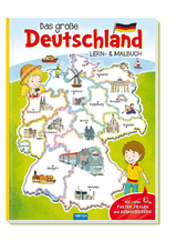 Trötsch Malbuch Mein großes Deutschland Lern und Malbuch