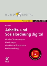 Arbeits- und Sozialordnung digital Ver.s. 22.1 - Kittner