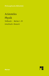 Physik. Teilband 1: Bücher I bis IV - Aristoteles; Heinemann, Gottfried