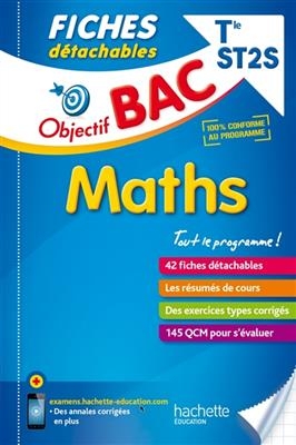 Maths terminale ST2S : 42 fiches détachables - Alain Vidal, Grégory Viateau, Gérard Guilhemat
