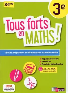 Tous forts en maths ! 3e