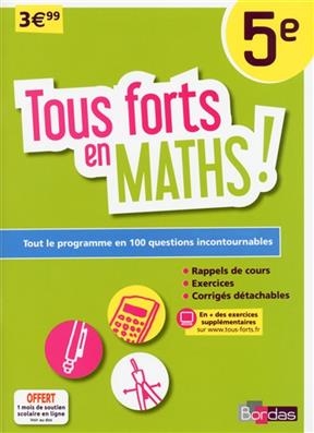 Tous forts en maths ! 5e