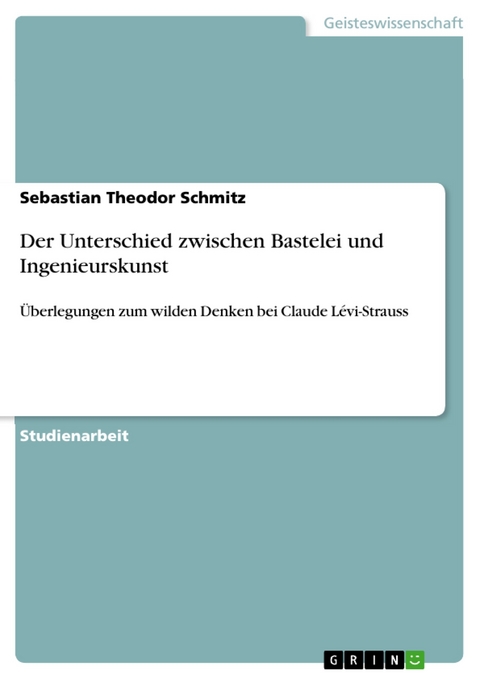 Der Unterschied zwischen Bastelei und Ingenieurskunst - Sebastian Theodor Schmitz